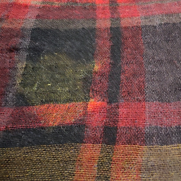 NWT Prana Double Weave Wool Cameo Scarf, unisex, 24" by 71" - Picture 9 of 14